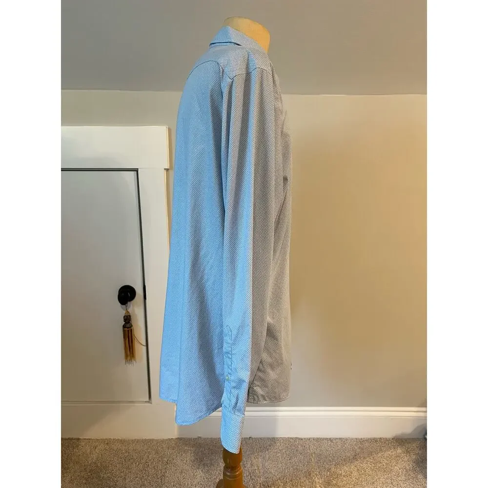 Mens Banana Republic Oxford SZ LARGE